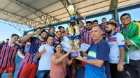 É CAMPEÃO! São Chico levanta taça de campeão da série A do campenato de Senador Guiomard